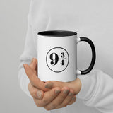 9 3/4 Platform Harry Potter Mug with Color Inside