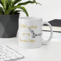 Waiting On Hogwarts... White glossy mug